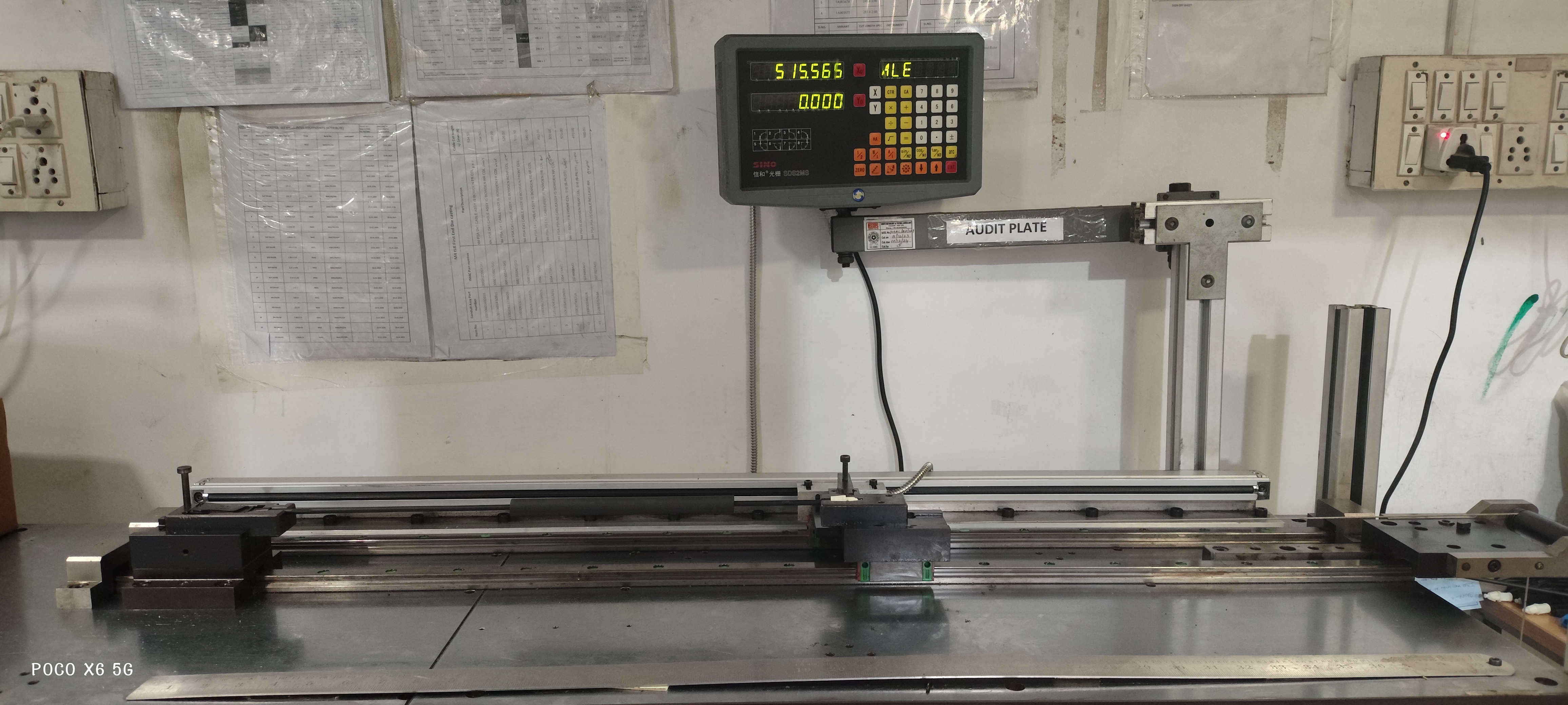 Conduit Length Audit Plate